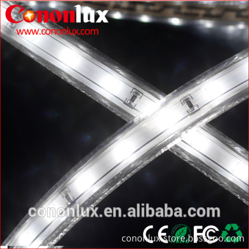 High voltage 220V LED strip SMD 3528 , IP65 outdoor lighting flexible for tree decorate